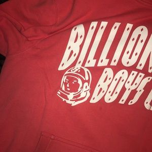 Mens Coral Billionaire Boys Club Hoodie